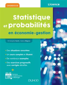 Couverture du produit · Statistique et probabilités en économie-gestion