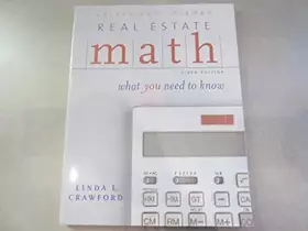 Couverture du produit · Real Estate Math: What You Need to Know