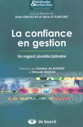 Couverture du produit · La confiance en gestion: Un regard pluridisciplinaire