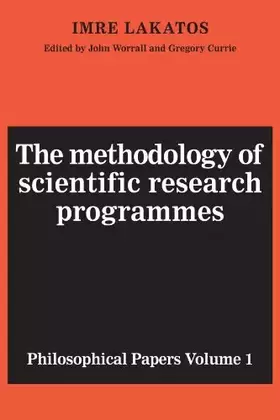 Couverture du produit · The Methodology of Scientific Research Programmes: Volume 1: Philosophical Papers