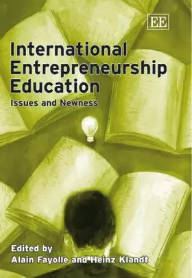 Couverture du produit · International Entrepreneurship Education: Issues and Newness