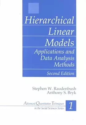 Couverture du produit · Hierarchical Linear Models: Applications and Data Analysis Methods