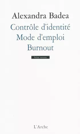 Couverture du produit · Contrôle d’identité / Mode d’emploi / Burnout