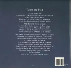 Couverture du produit · Terre et paix