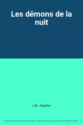 Couverture du produit · Les démons de la nuit