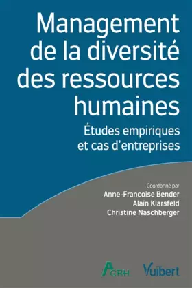 Couverture du produit · Management de la diversité des ressources humaines: Études empiriques et cas d’entreprises (2018)