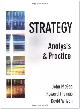 Couverture du produit · Strategy Analysis and Practice: Text Only