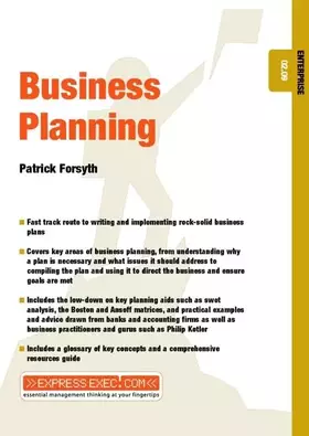 Couverture du produit · Business Planning: Enterprise 02.09 (Express Exec)
