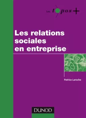 Couverture du produit · Les relations sociales en entreprise