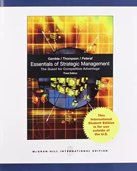 Couverture du produit · Essentials of Strategic Managment