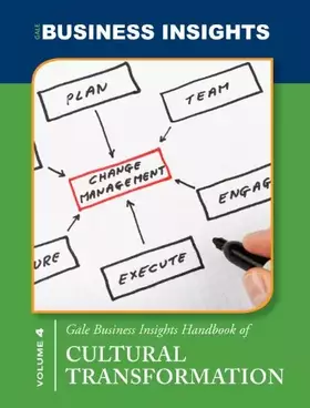 Couverture du produit · Gale Business Insights Handbooks of Cultural Transformation