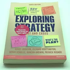 Couverture du produit · Exploring Strategy (Text Only), plus MyStrategyLab with Pearson eText
