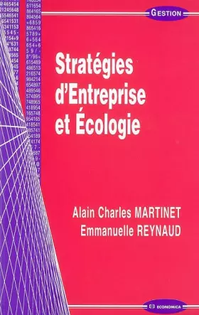 Couverture du produit · Stratégie d'Entreprise et Ecologie