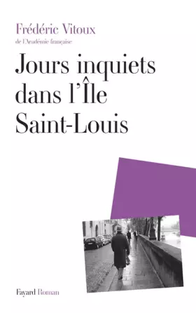 Couverture du produit · Jours inquiets dans l'Île Saint-Louis