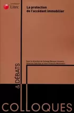Couverture du produit · la protection de l accedant immobilier