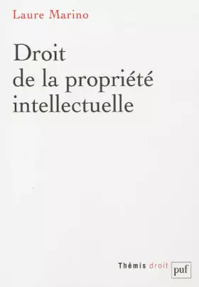 Couverture du produit · Droit de la propriété intellectuelle