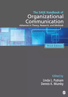Couverture du produit · The SAGE Handbook of Organizational Communication: Advances in Theory, Research, and Methods
