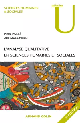 Couverture du produit · L'analyse qualitative en sciences humaines et sociales
