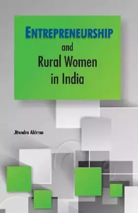 Couverture du produit · Entrepreneurship and Rural Women in India