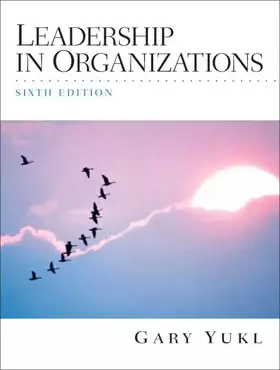 Couverture du produit · Leadership In Organizations