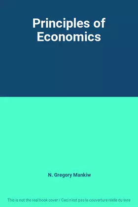 Couverture du produit · Principles of Economics