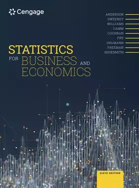 Couverture du produit · Statistics for Business and Economics
