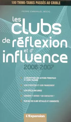 Couverture du produit · Les clubs de réflexion et d'influence