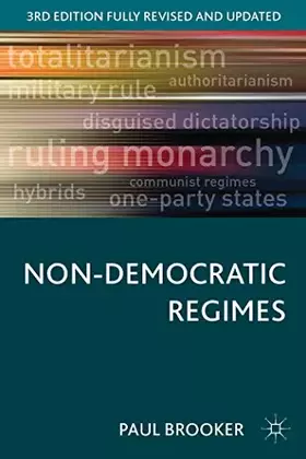 Couverture du produit · Non-Democratic Regimes (Comparative Government and Politics, 2)