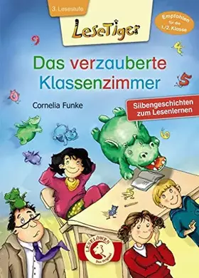 Couverture du produit · Lesetiger - Das verzauberte Klassenzimmer: Silbengeschichten zum Lesenlernen - Erstlesebuch für Kinder ab 6 Jahre