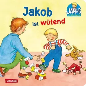Couverture du produit · Jakob ist wütend: Pappbilderbuch über erste Gefühle zum Thema Wut ab 1,5 Jahren (Kleiner Jakob)