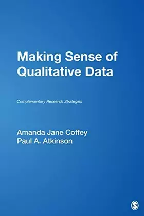 Couverture du produit · Making Sense of Qualitative Data: Complementary Research Strategies