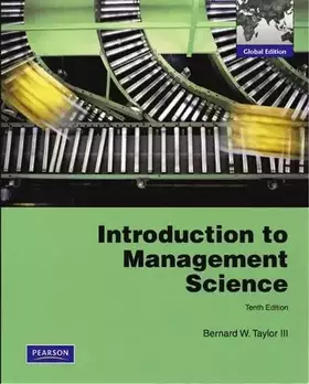 Couverture du produit · Introduction to Management Science: Global Edition