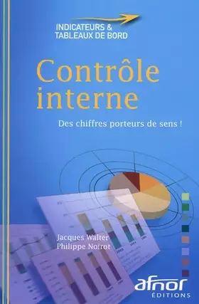 Couverture du produit · Contrôle interne: Des chiffres porteurs de sens !