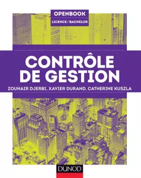 Couverture du produit · Contrôle de gestion