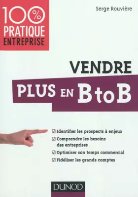 Couverture du produit · Vendre plus en B to B
