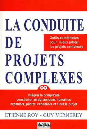 Couverture du produit · CONDUITE DE PROJETS COMPLEXES