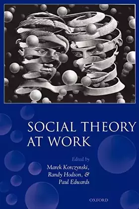 Couverture du produit · Social Theory at Work