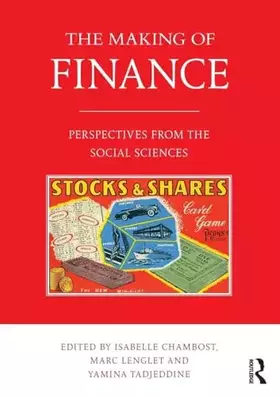 Couverture du produit · The Making of Finance: Perspectives from the Social Sciences