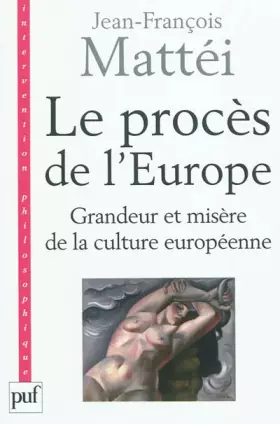 Couverture du produit · Le procès de l'Europe