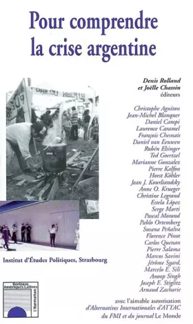 Couverture du produit · POUR COMPRENDRE LA CRISE ARGENTINE
