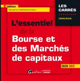 Couverture du produit · L'essentiel de la bourse et des marchés de capitaux (2020)
