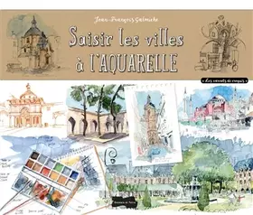 Couverture du produit · Saisir les villes à l'aquarelle