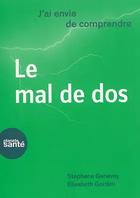 Couverture du produit · Le mal de dos