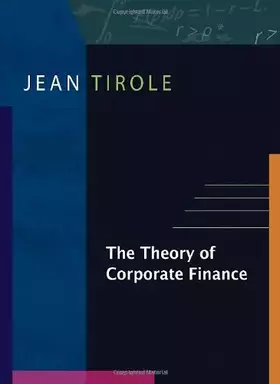 Couverture du produit · The Theory of Corporate Finance