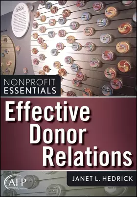 Couverture du produit · Effective Donor Relations