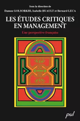Couverture du produit · Les études critiques en management : Une perspective française