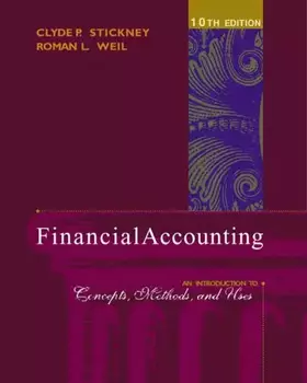 Couverture du produit · Financial Accounting: An Introduction to Concepts, Methods, and Uses