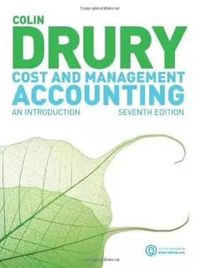 Couverture du produit · Cost and Management Accounting