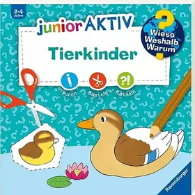 Couverture du produit · Wieso? Weshalb? Warum? junior AKTIV - Tierkinder