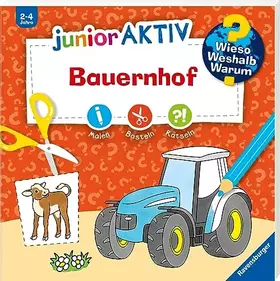 Couverture du produit · Wieso? Weshalb? Warum? junior AKTIV - Bauernhof